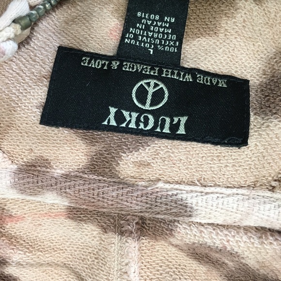 Vintage Lucky Tie Dye Sweatshirt - Picture 2 of 2